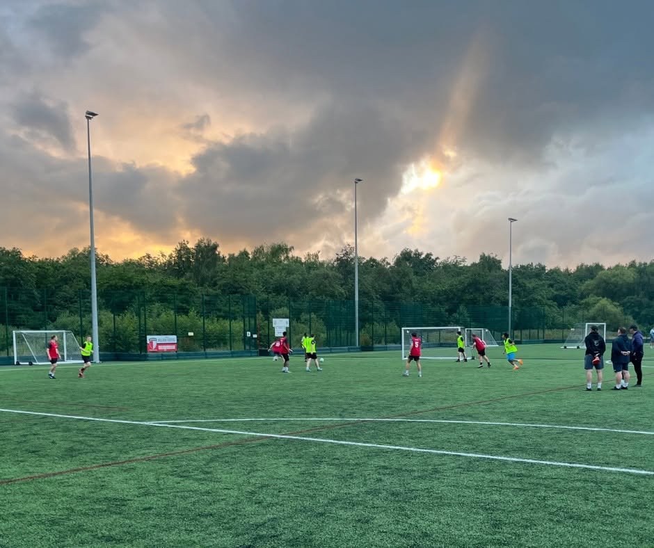 Wigan Town FC friendly match